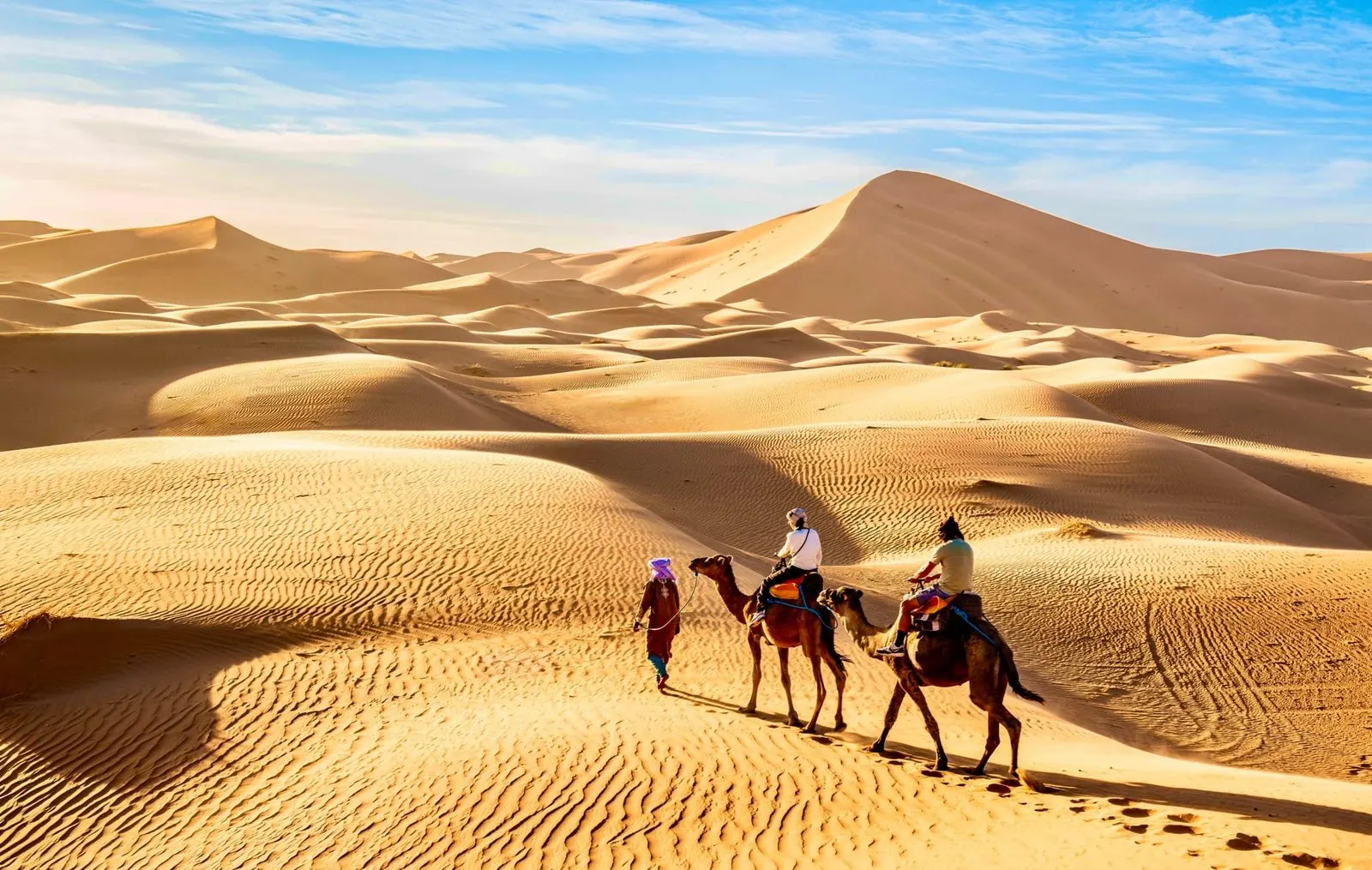 Erg Chebbi: Sahara dunes at Merzouga